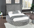 Galaxy Home Hazel Queen Bed in Gray