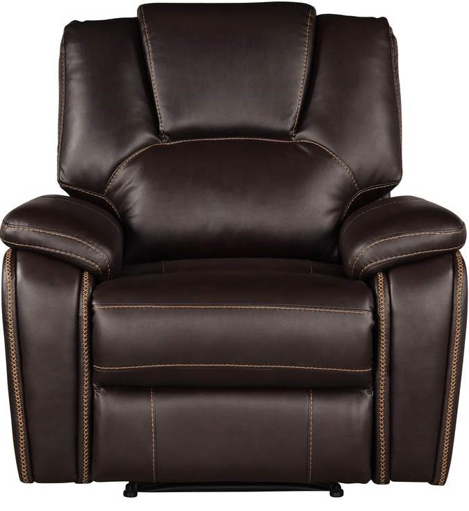 Galaxy Home Hong Kong Recliner in Brown