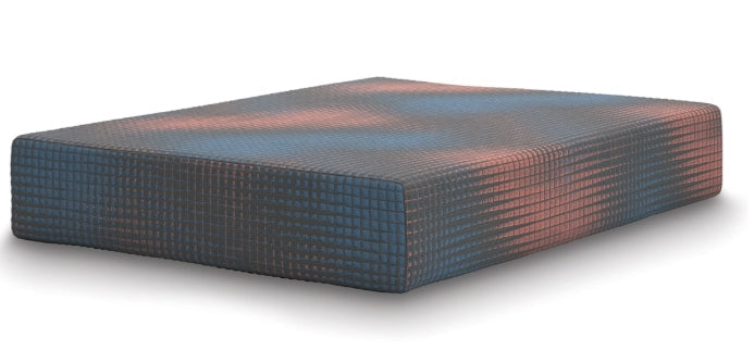 Hot Buy 13 inch hybrid mattress on white background