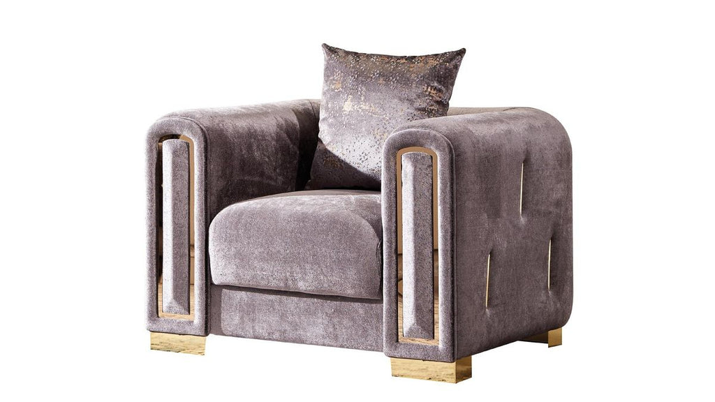 Galaxy Home Impreza Chair in Gray