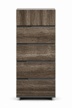 Dea Italian brown five-drawer chest
