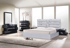 Da Vinci Bed in Silver Grey