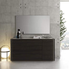 Faro Premium Bedroom Collection in Wenge with Light Grey