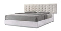 Milan Modern Bed in White | J&M Furniture