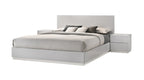 Naples Modern Bed in Grey | J&M Furniture
