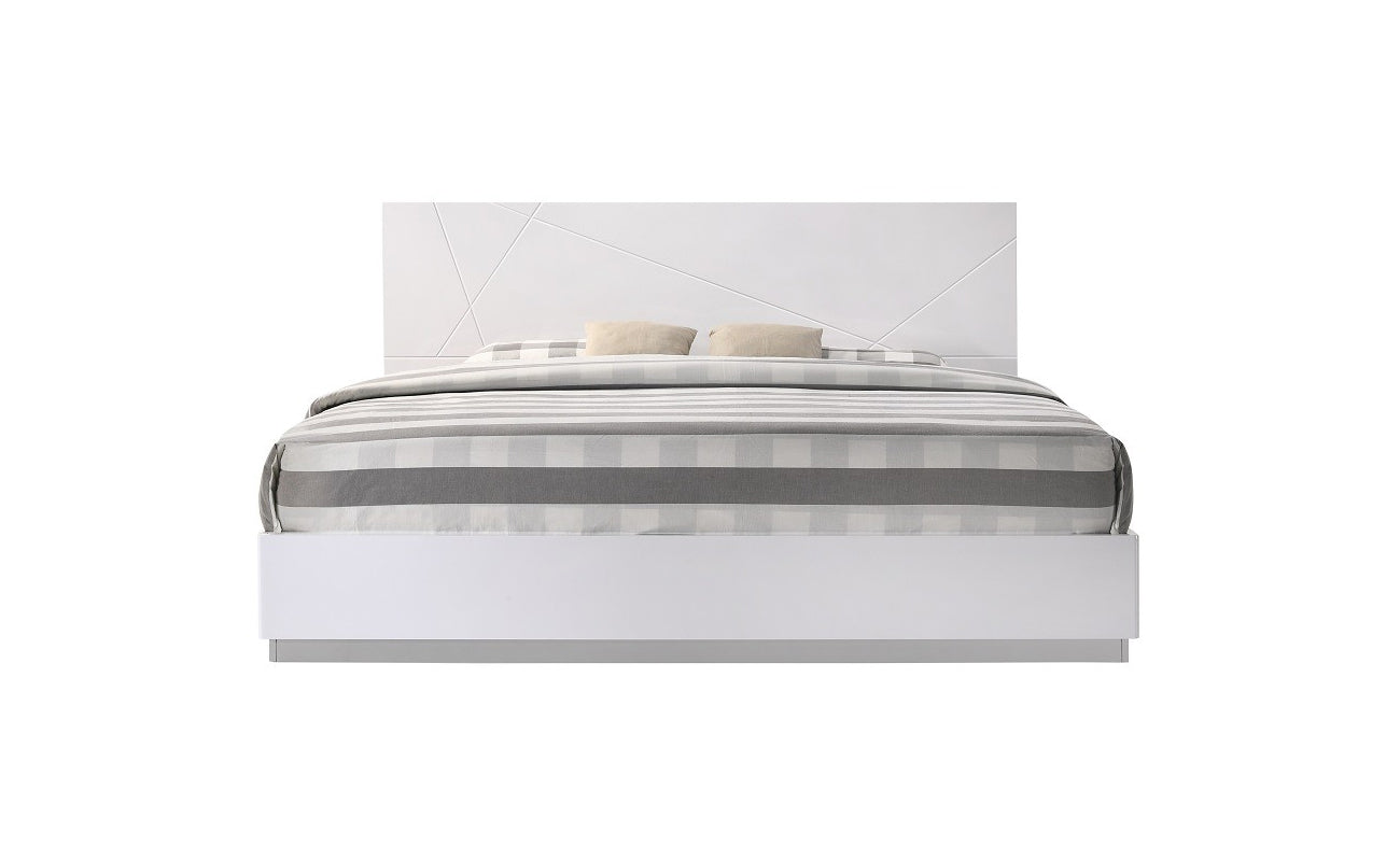 Naples Prime White Bed | J&M Furniture