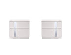 Palermo Bed in White | J&M Furniture