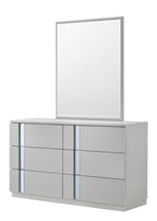 Palermo Modern Bed in Grey | J&M Furniture