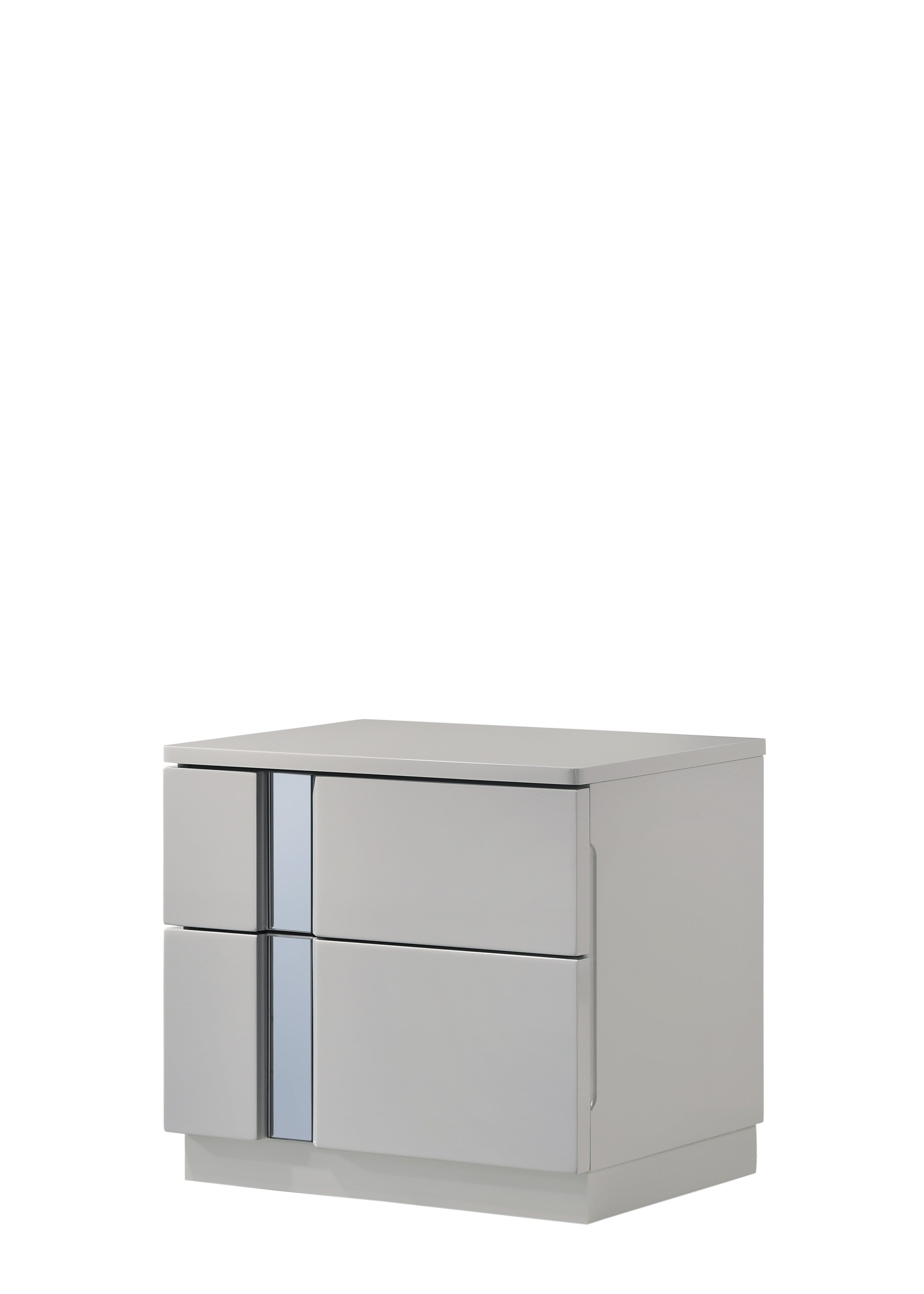 Palermo Modern Bed in Grey | J&M Furniture