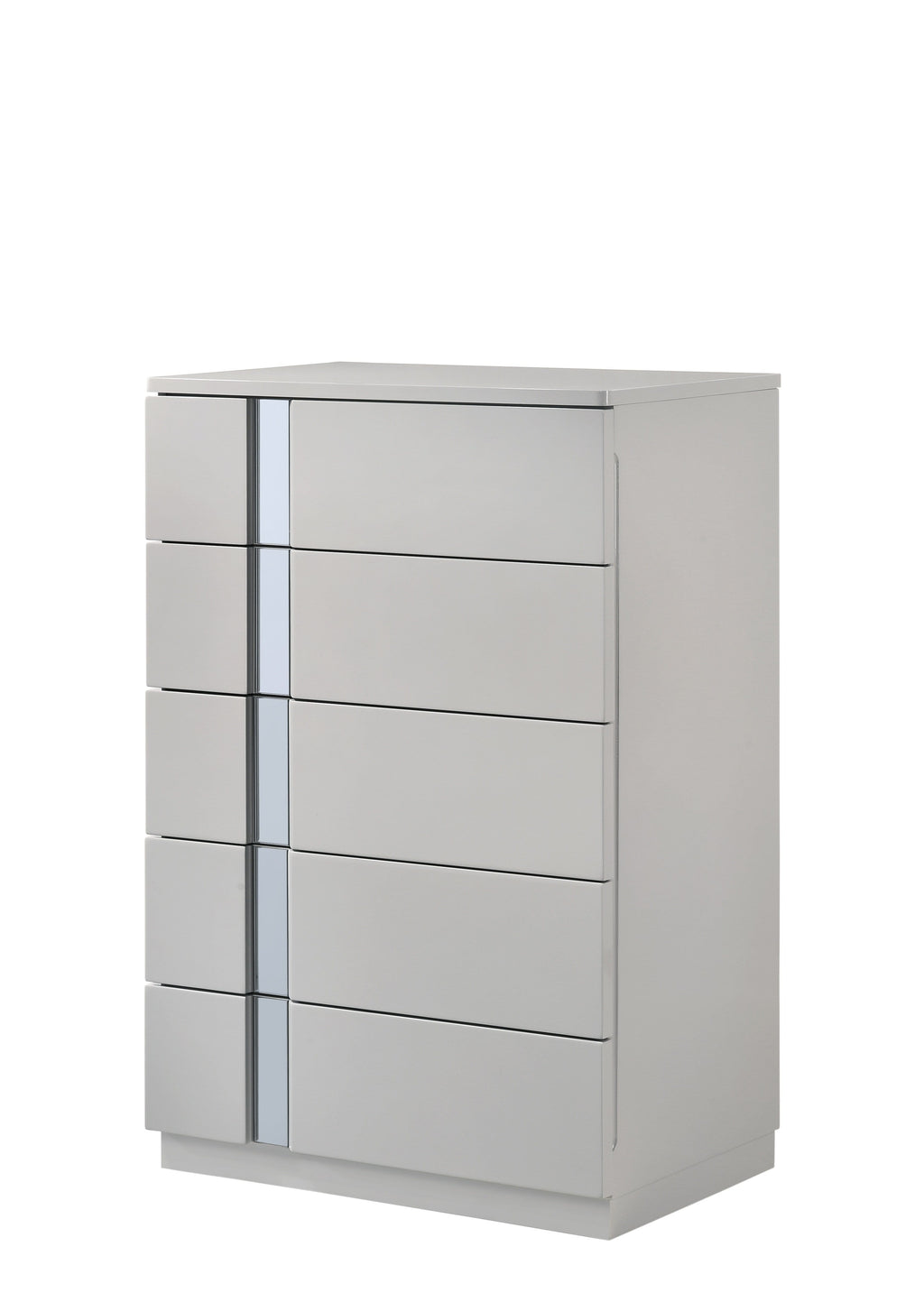 Palermo Modern Bed in Grey | J&M Furniture