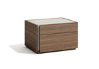 Porto Premium Bed In Walnut | J&M Furniture