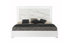 Sonia Premium Bed in White | J&M Furniture