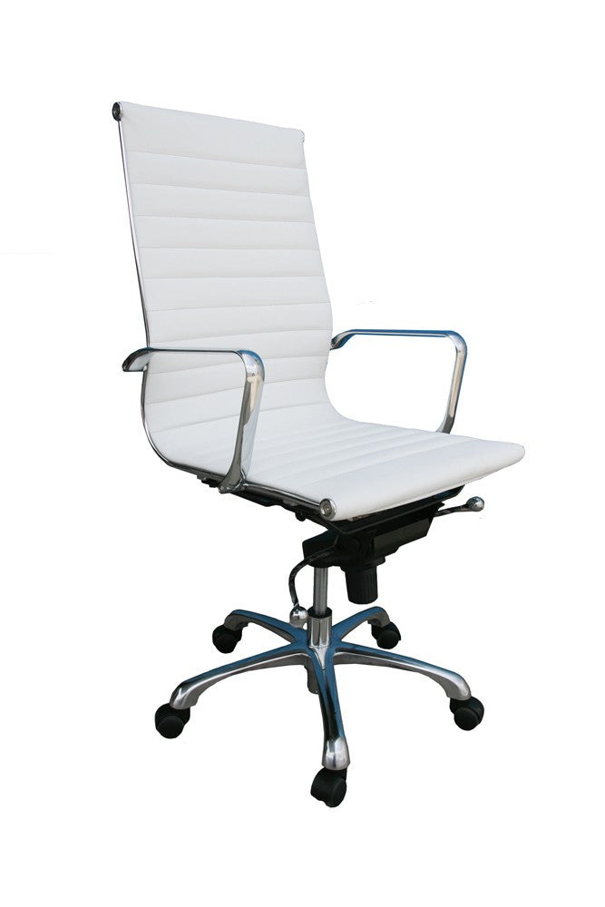 Comfy High Back Brown Office Chair | J&M Furniture