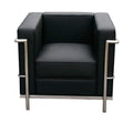 Cour Lounge Chair in Black | J&M Furniture
