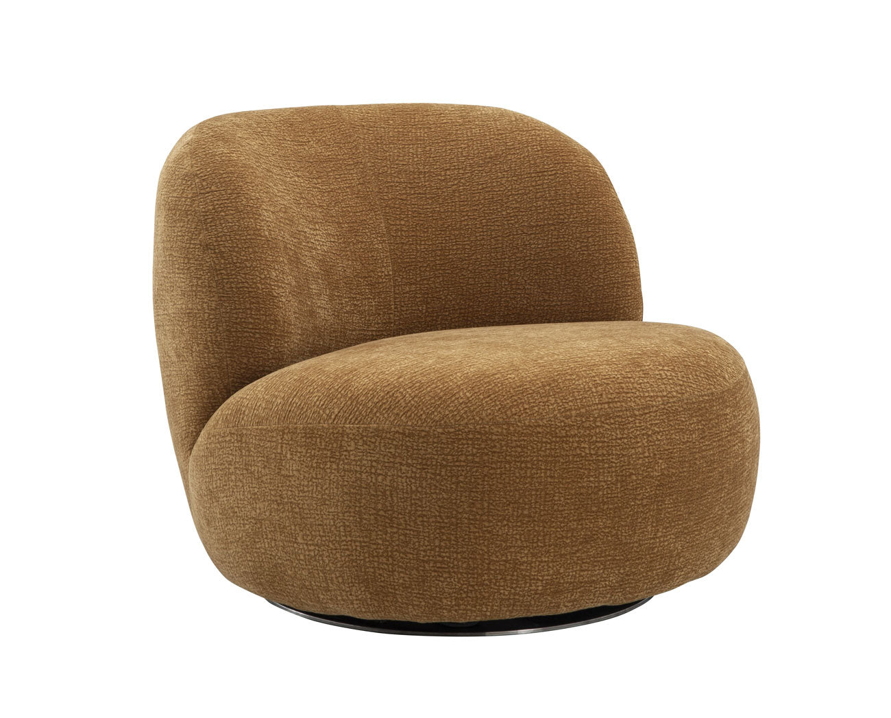 Cove Swivel Chair in Mustard | J&M Furniture