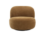 Cove Swivel Chair in Mustard | J&M Furniture