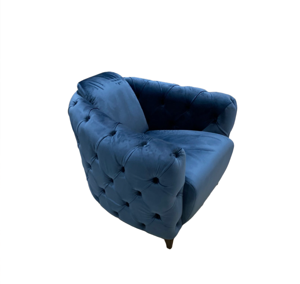 Deliziosa  Armchair in  Blue | J&M Furniture
