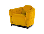 Deliziosa Armchair in Mustard | J&M Furniture