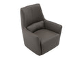 Haven Swivel Chair in Truffle | J&M Furniture