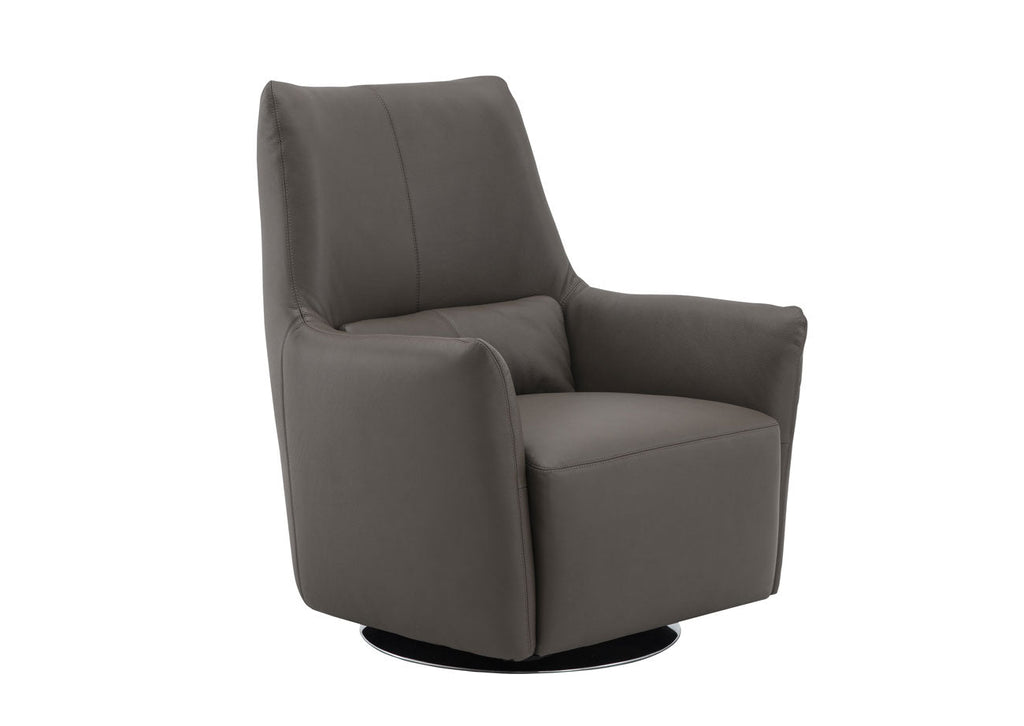 Haven Swivel Chair in Truffle | J&M Furniture