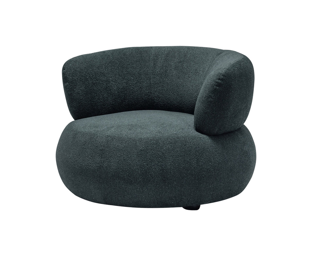 HF5512A Modern Fabric Armchair in Dark Green | J&M Furniture