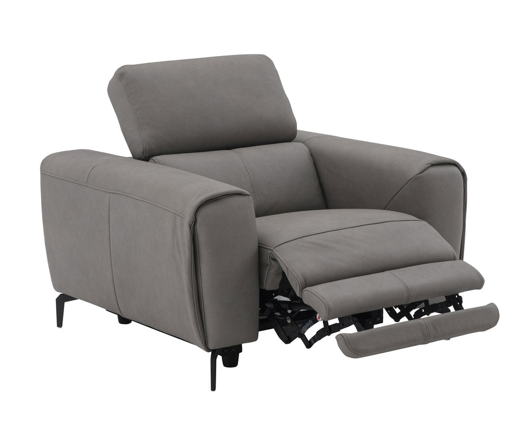 Lorenzo Power Chair in Truffle | J&M Furniture