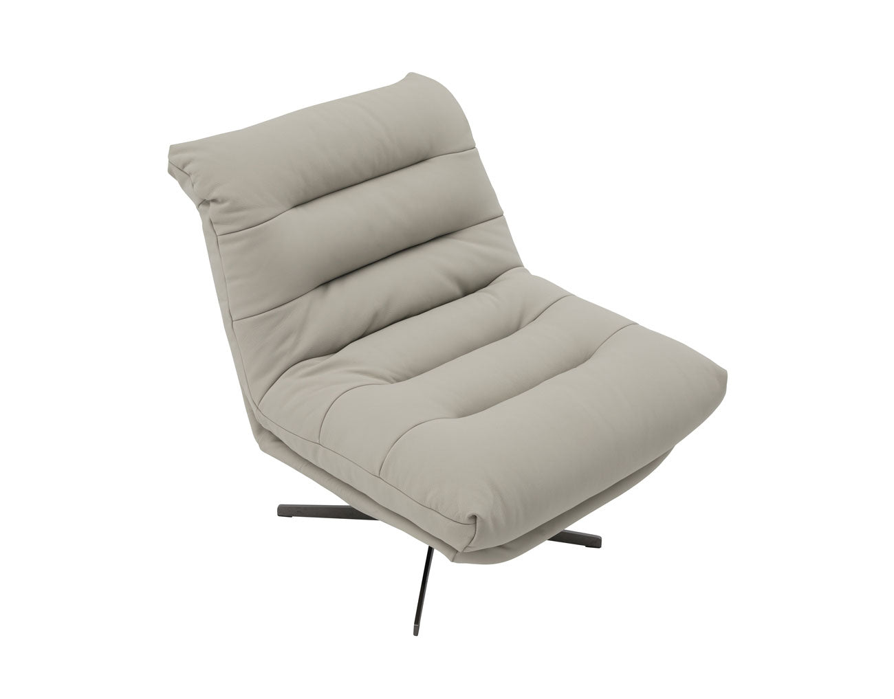 Nest Swivel Chair in Milk Tea | J&M Furniture