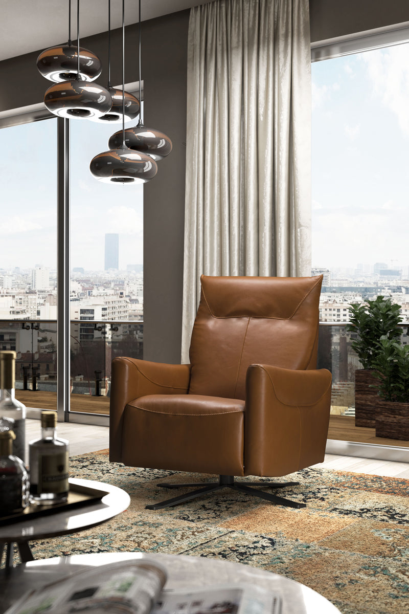 Reiwa Reclining Chair in Light Grey (474) | J&M Furniture