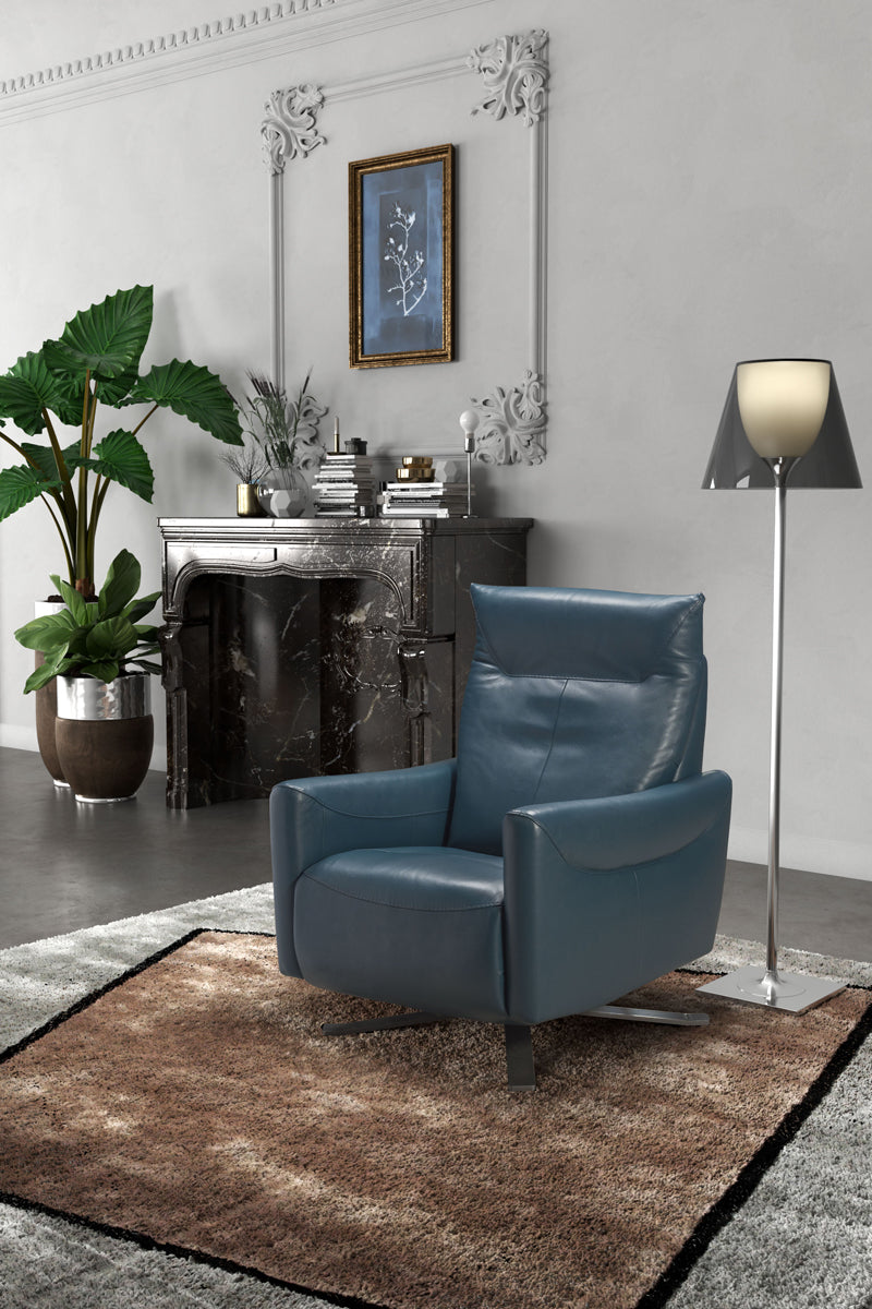 Reiwa Reclining Chair in Light Grey (474) | J&M Furniture