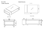 883 Modern Coffee Table | J&M Furniture