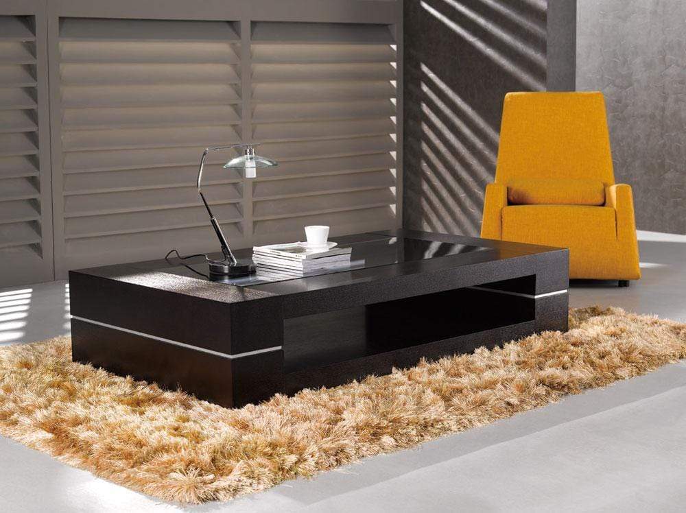 Modern Coffee Table 682 in Dark Oak