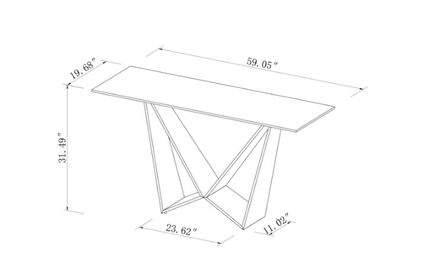 Harmony Console Table | J&M Furniture