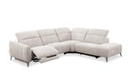 50738 Motion Fabric Sectional in Light Grey | J&M Furniture