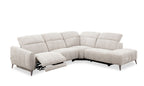 50738 Motion Fabric Sectional in Light Grey | J&M Furniture