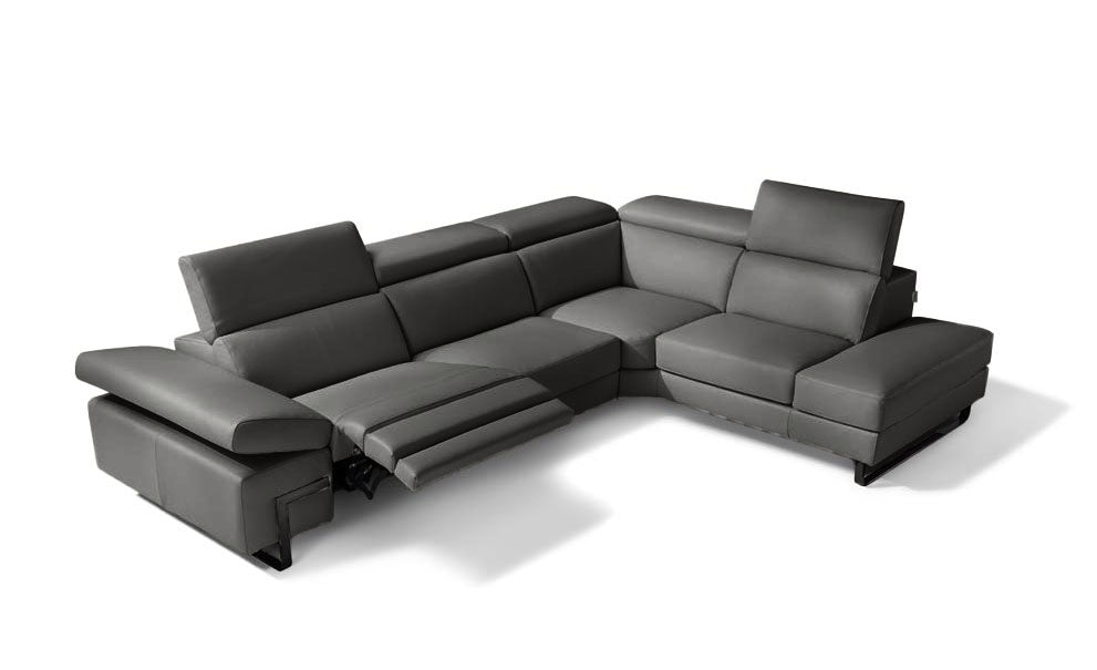 Brooklyn Sectional Sofa in Grey | J&M Furniture
