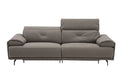 Dolce Vita Leather Power Reclining Sofa in Bronnie