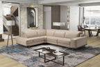 Fellini Reclining Leather Sectional | J&M Furniture