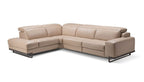 Fellini Reclining Leather Sectional | J&M Furniture