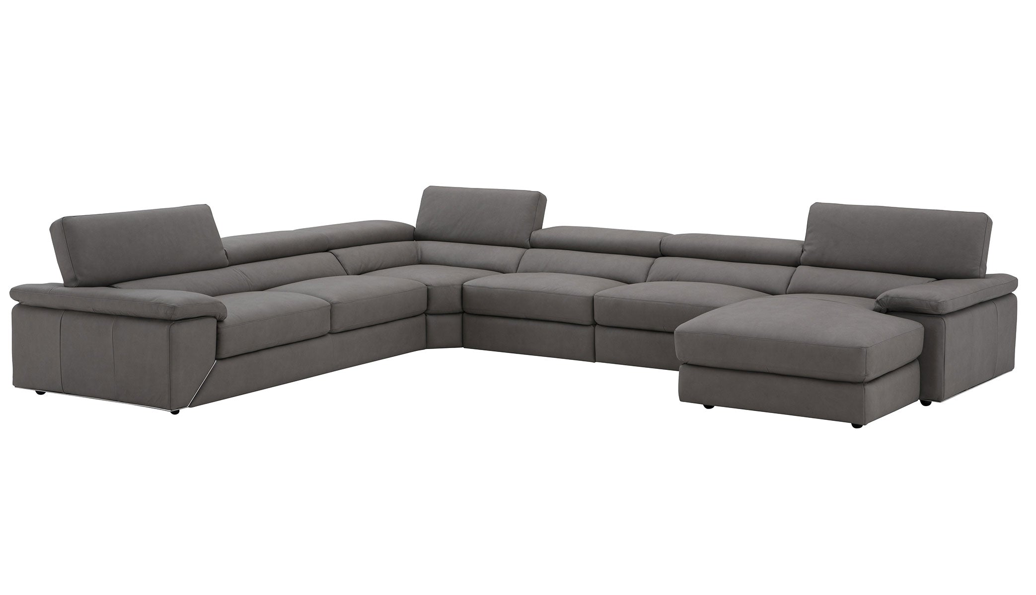 Kobe Premium Leather Sectional | Italian Leather Sofa