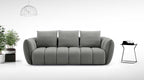 Lennox Fabric Sofa in Dark Grey | J&M Furniture