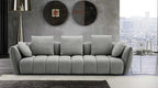 Lennox Fabric Sofa in Dark Grey | J&M Furniture