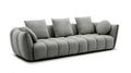 Lennox Fabric Sofa in Dark Grey | J&M Furniture
