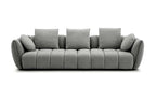 Lennox Fabric Sofa in Dark Grey | J&M Furniture