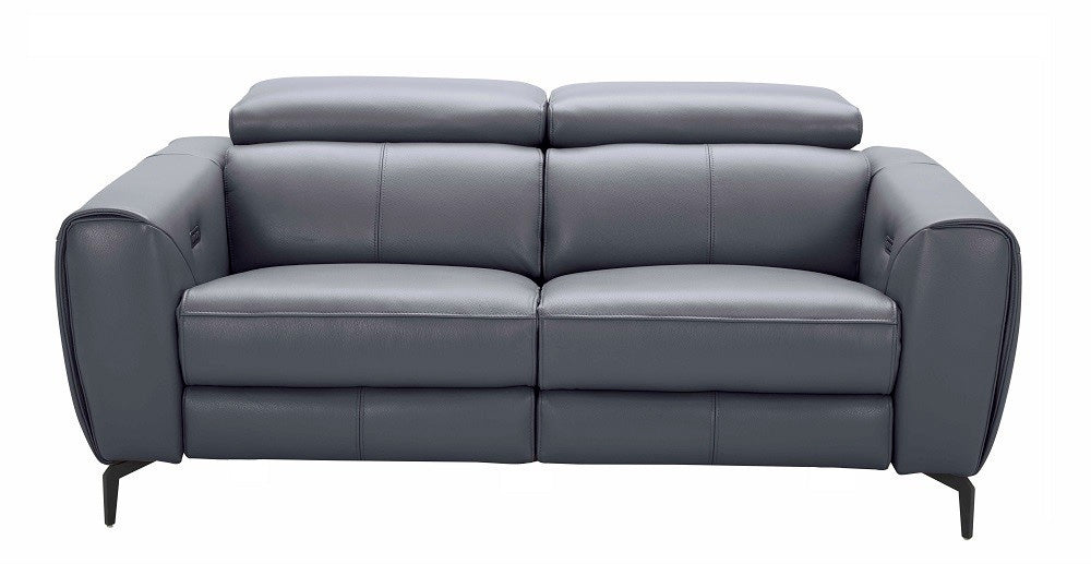 Lorenzo Motion Loveseat in Blue-Grey (K) | J&M Furniture