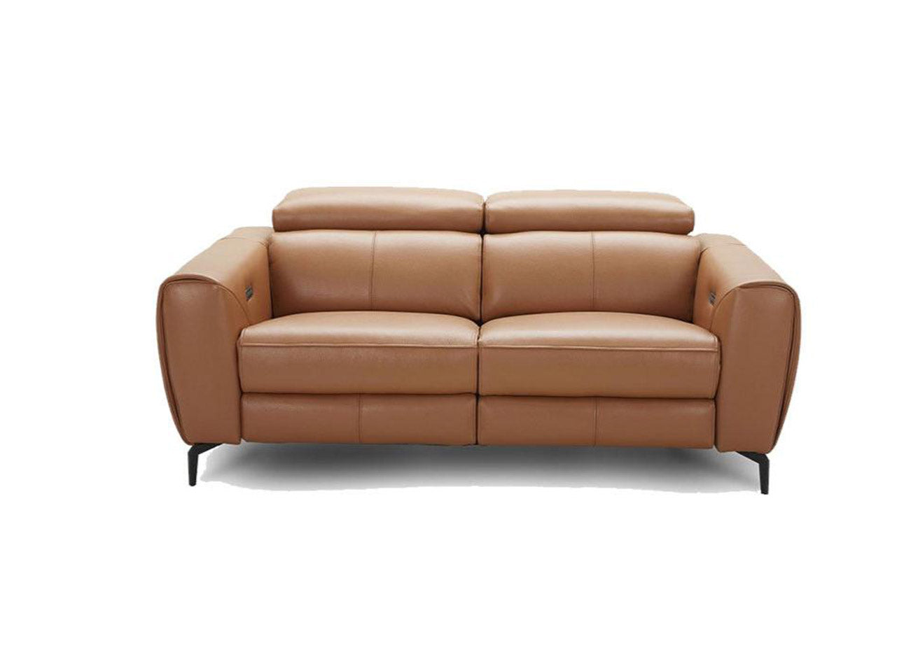 Lorenzo Motion Loveseat in Caramel (K) | J&M Furniture