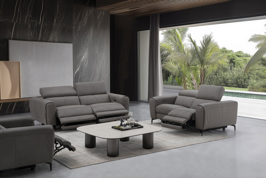 Lorenzo Power Sofa in Truffle | J&M Furniture