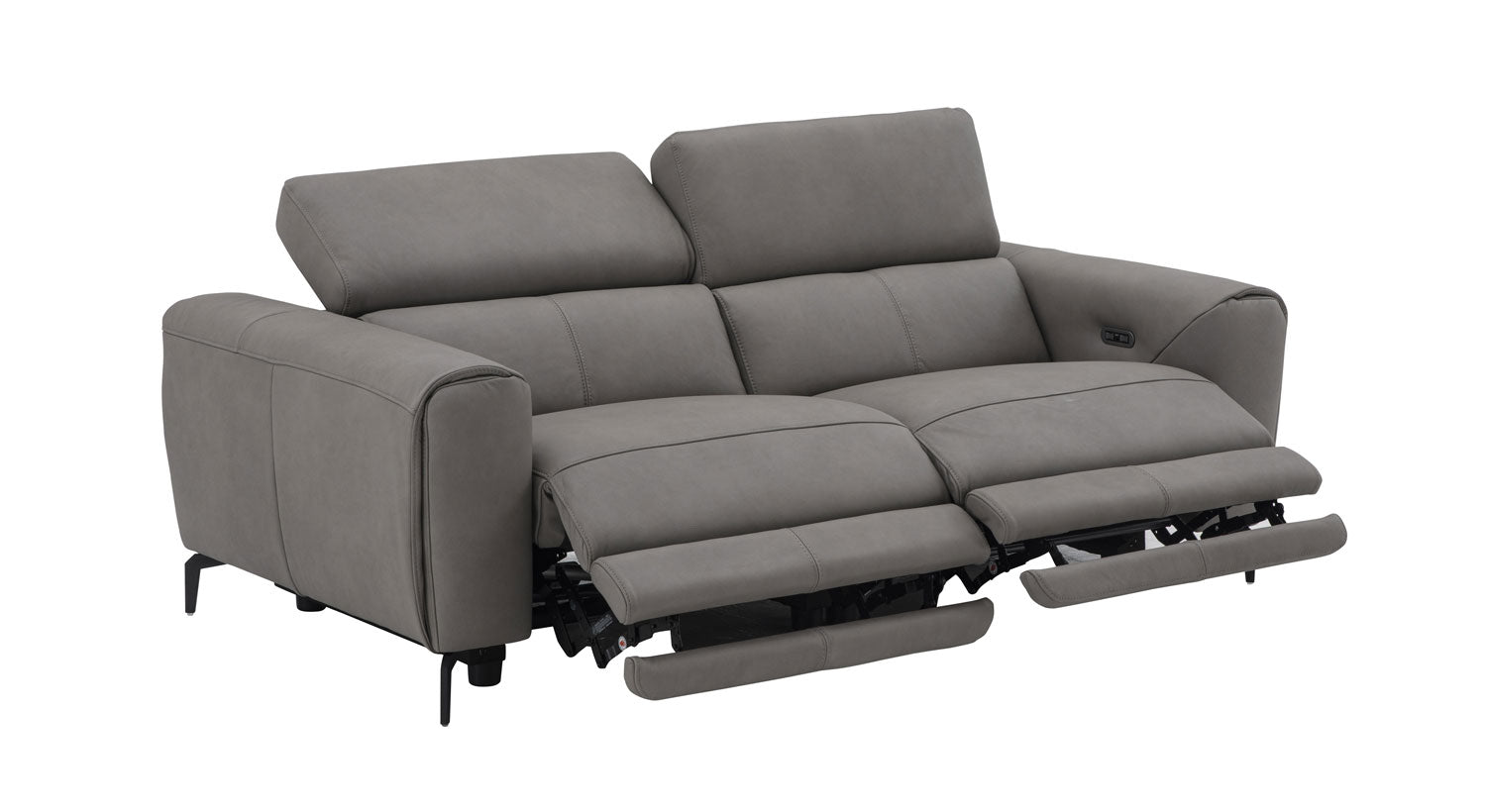 Lorenzo Power Sofa in Truffle | J&M Furniture