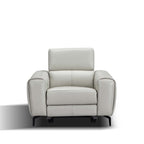 Lorenzo Power Chair in Light Gray | J&M Furniture