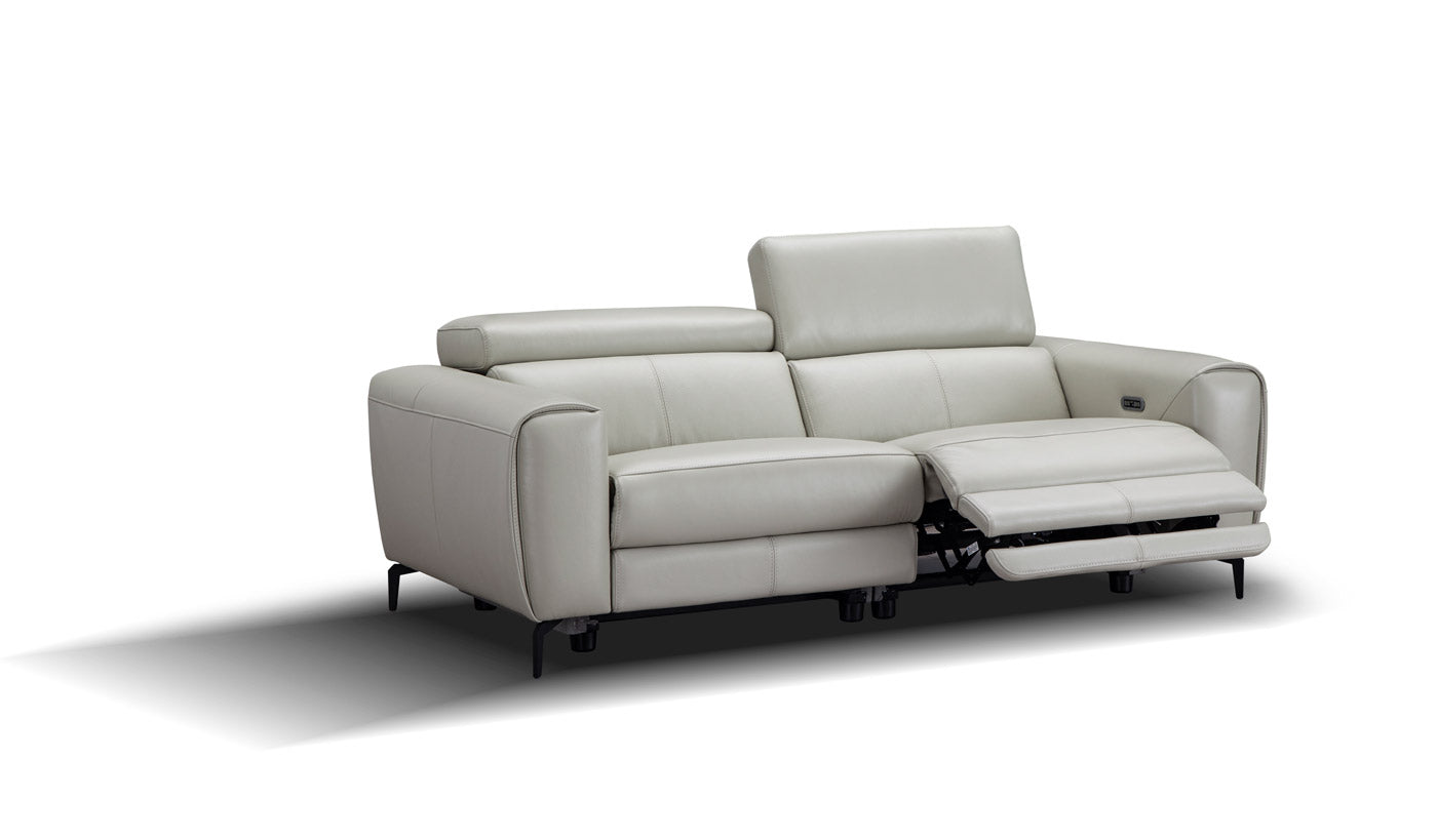 Lorenzo Power Sofa in Light Gray | J&M Furniture
