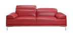Nicolo Sofa Collection In Red | J&M Furniture